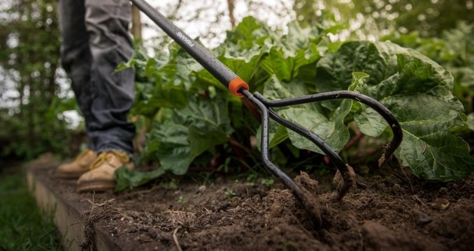 Préparation du sol : creusez & aérez avec les outils Fiskars
