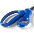 Ciseaux pour enfants à bout rond, Bleu (13 cm)